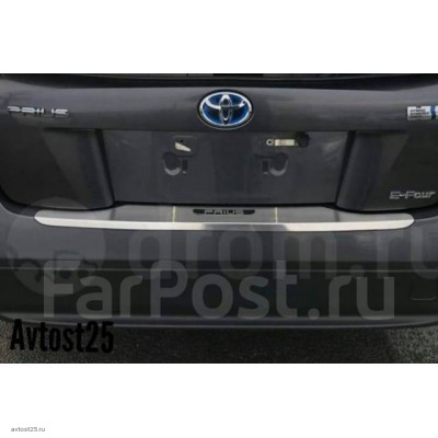 Накладка на бампер Toyota Prius 50, 2015+ (ZVW50, ZVW50L, ZVW51, ZVW55)